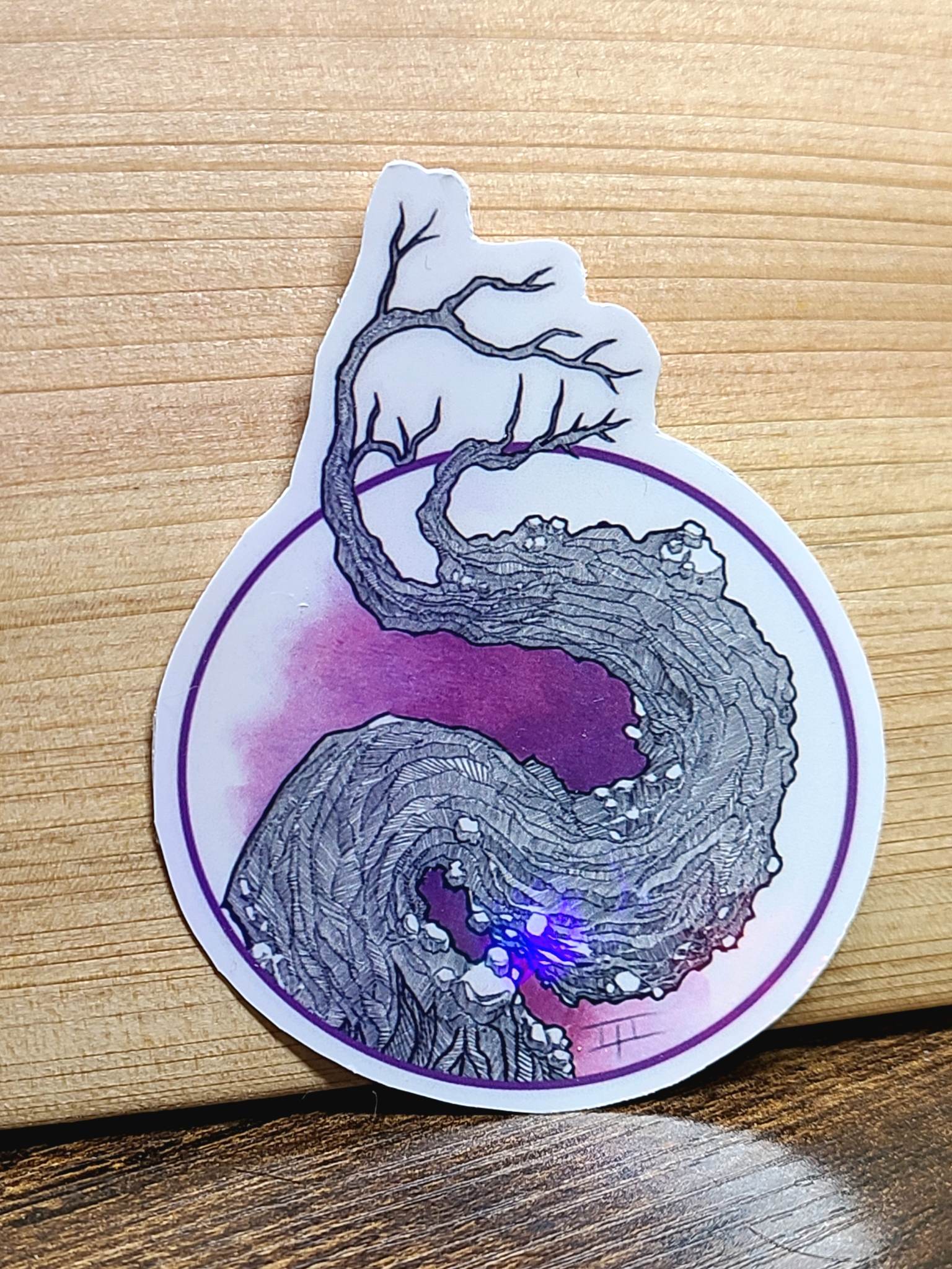 bonsai tree sticker Bonsai Tree Sticker