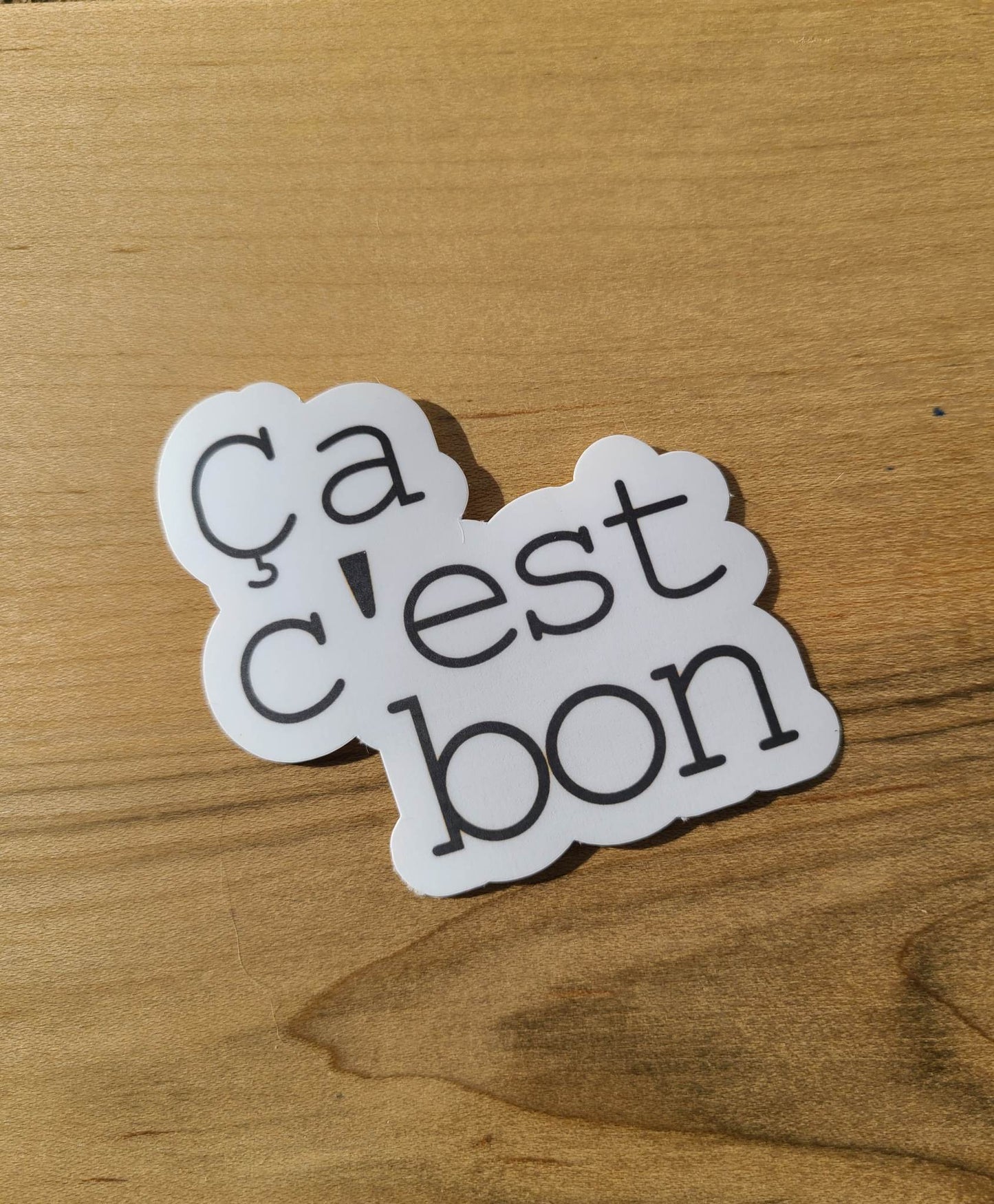 Ca C'est Bon Cajun Saying Sticker