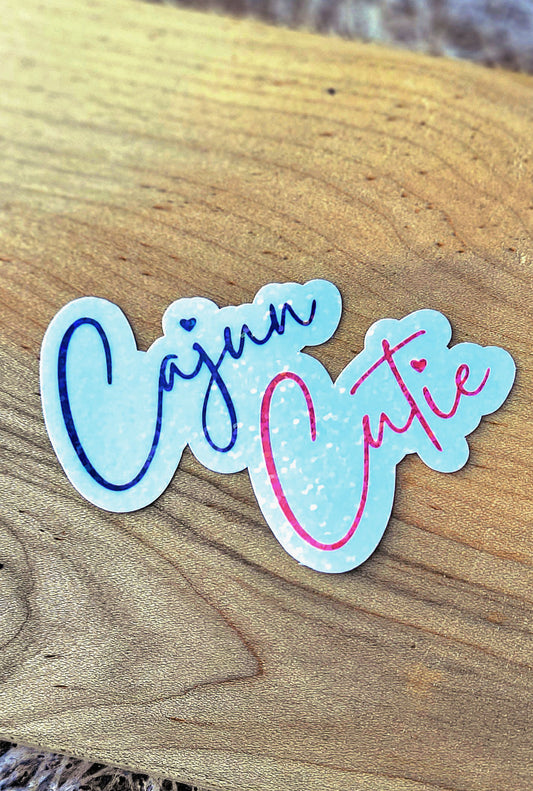 Cajun Cutie Sticker