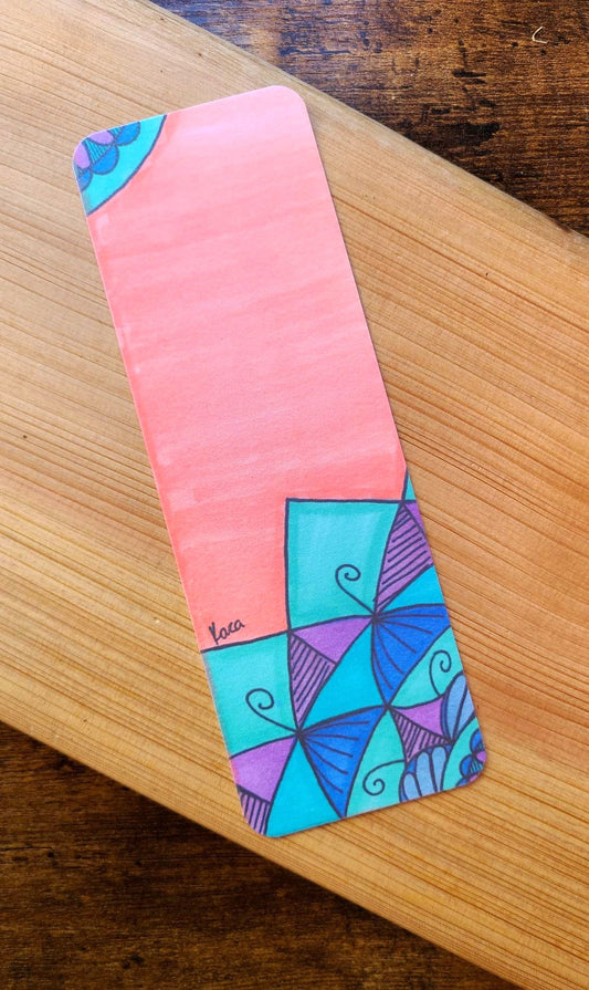 Pink Mandala Bookmark