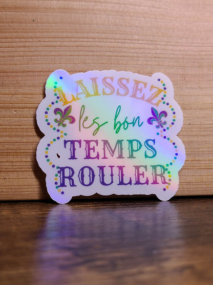 Laissez Les Bon Temps Rouler Sticker