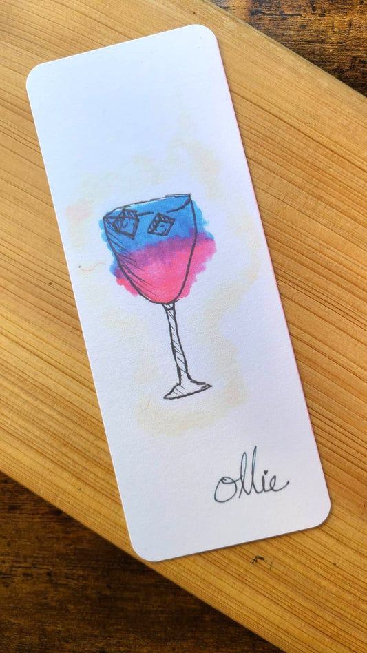 Colorful Drink Bookmark